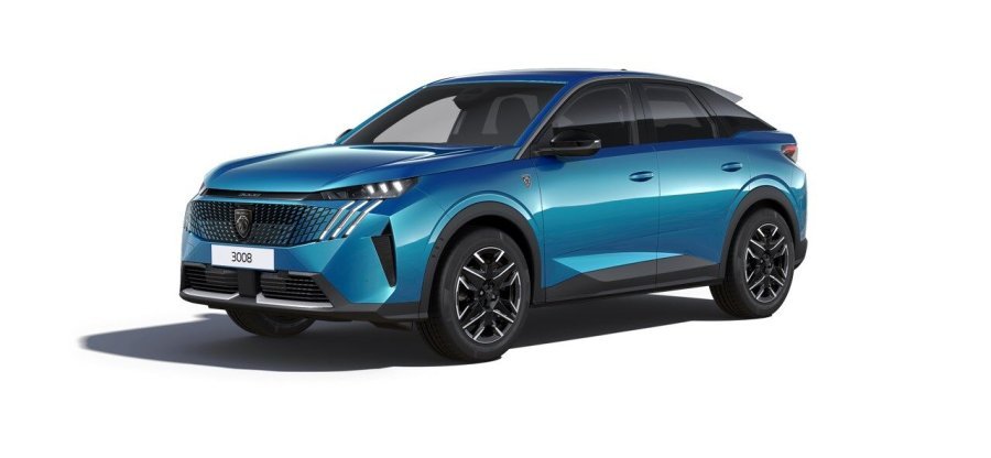 Peugeot 3008, Peugeot 3008 GT Hybrid 145 e-DCS6, barva modrá