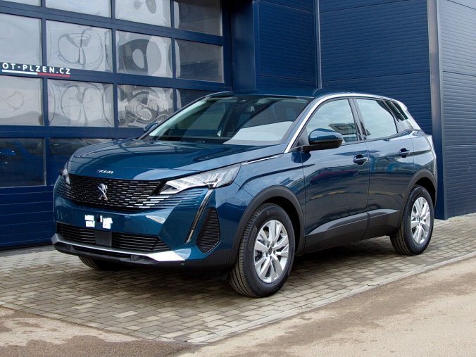 Peugeot 3008, Active Pack 1.2 PureTech 130 EAT8, barva modrá