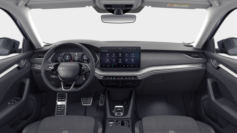 Škoda Octavia, 1,5 TSI m-HEV 110 kW 7° automatická DSG, barva šedá