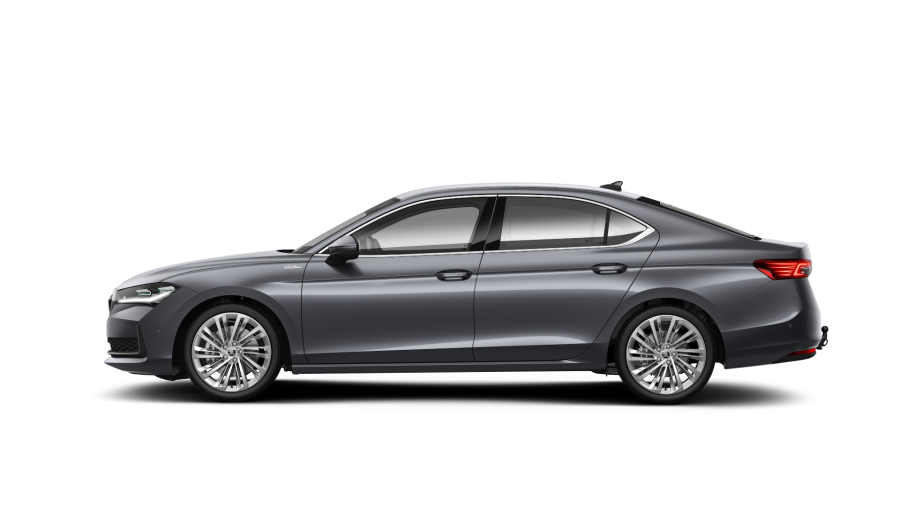 Škoda Superb, 2,0 TDI 142 kW 7° automatická DSG 4x4, barva šedá