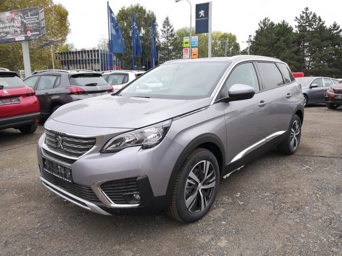 Peugeot 5008, ALLURE 1.5 BlueHDi 130k MAN6, barva šedá