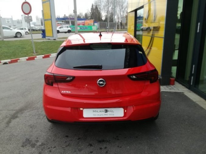 Opel Astra, Elegance 1.2T 96kW MT6, barva červená