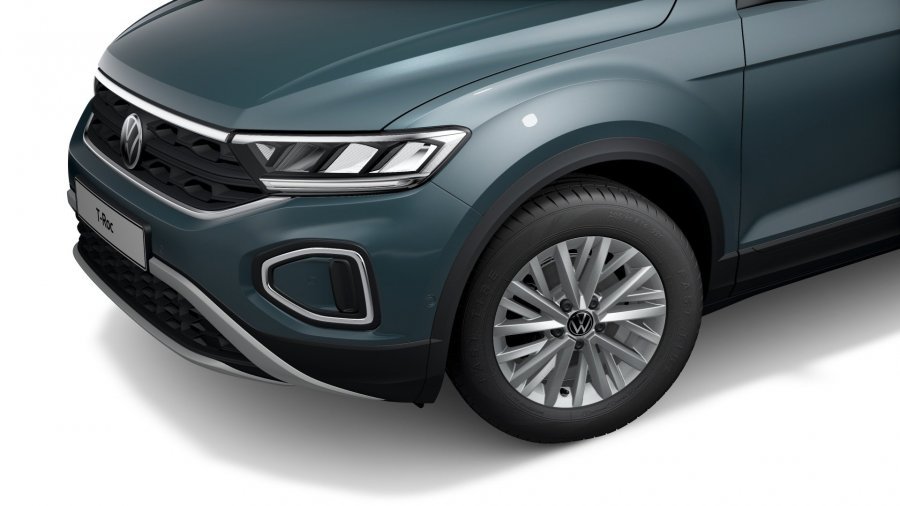 Volkswagen T-Roc, T-Roc Life 2,0 TDI 85 kW 6G, barva modrá
