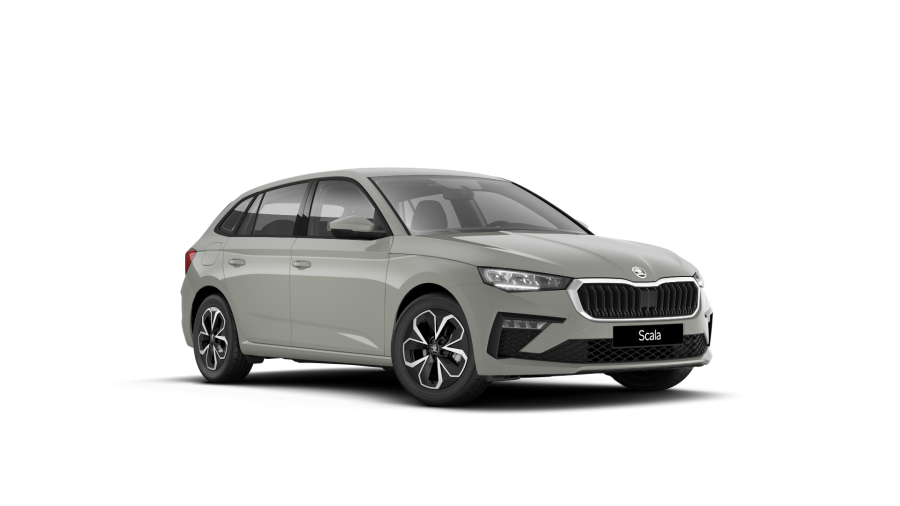 Škoda Scala, 1,5 TSI 110 kW 6° manuální, barva šedá