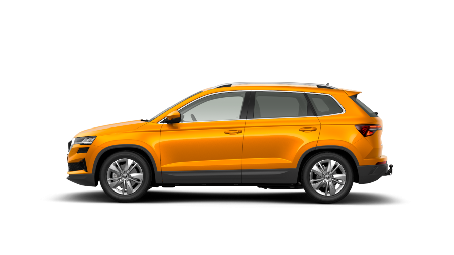 Škoda Karoq, 1,5 TSI 110 kW 7° automatická DSG, barva oranžová