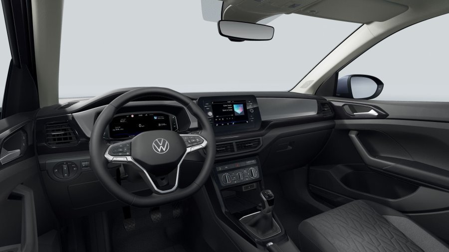 Volkswagen T-Cross, T-Cross People 1.0 TSI 85 kW 6G, barva šedá