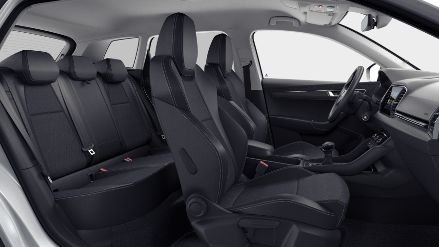 Škoda Karoq, 1,5 TSI 110 kW 7° automatická DSG, barva bílá