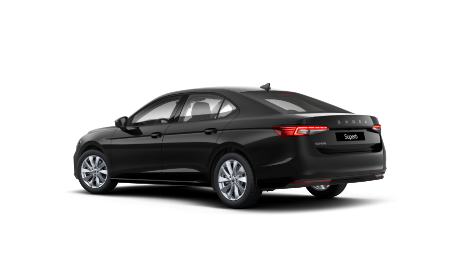 Škoda Superb, 2,0 TDI 110 kW 7° automatická DSG, barva černá