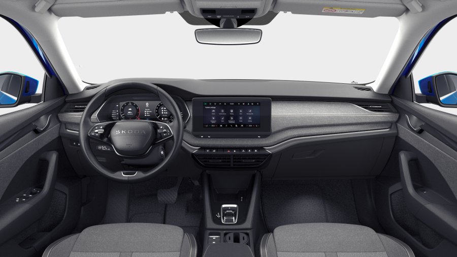 Škoda Octavia, 1,5 TSI m-HEV 85 kW 7° automatická DSG, barva modrá