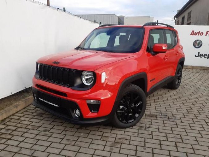 Jeep Renegade, 1,3 150 PS Night Eagle AUTOMAT, barva červená