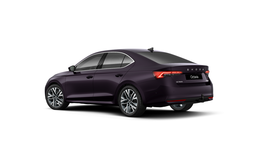 Škoda Octavia, 1,5 TSI m-HEV 110 kW 7° automatická DSG, barva fialová