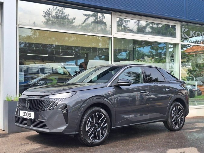 Peugeot 3008, Peugeot 3008 GT Hybrid 136 e-DCS6, barva šedá