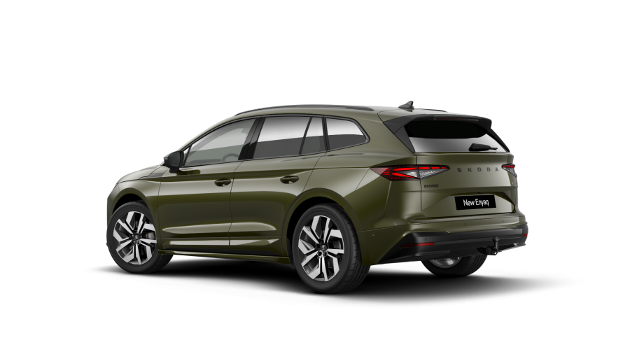 Škoda Enyaq iV, 82 kWh 1-stup. automat. 4x4, barva zelená