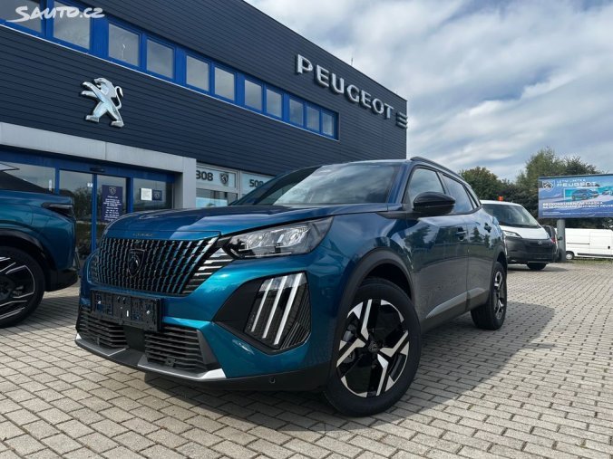 Peugeot 2008, Peugeot 2008 ALLURE PureTech 130k EAT8, barva modrá