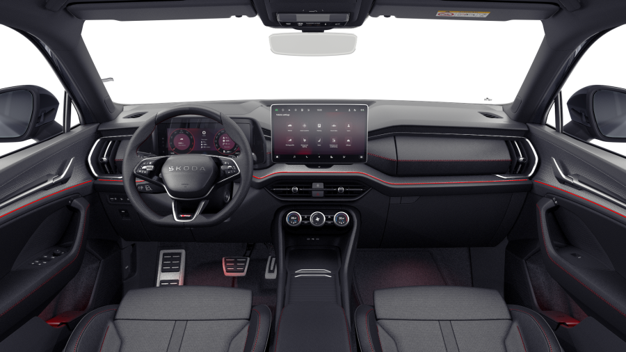 Škoda Kodiaq, 2,0 TSI 195 kW 7° automatická DSG 4x4, barva šedá