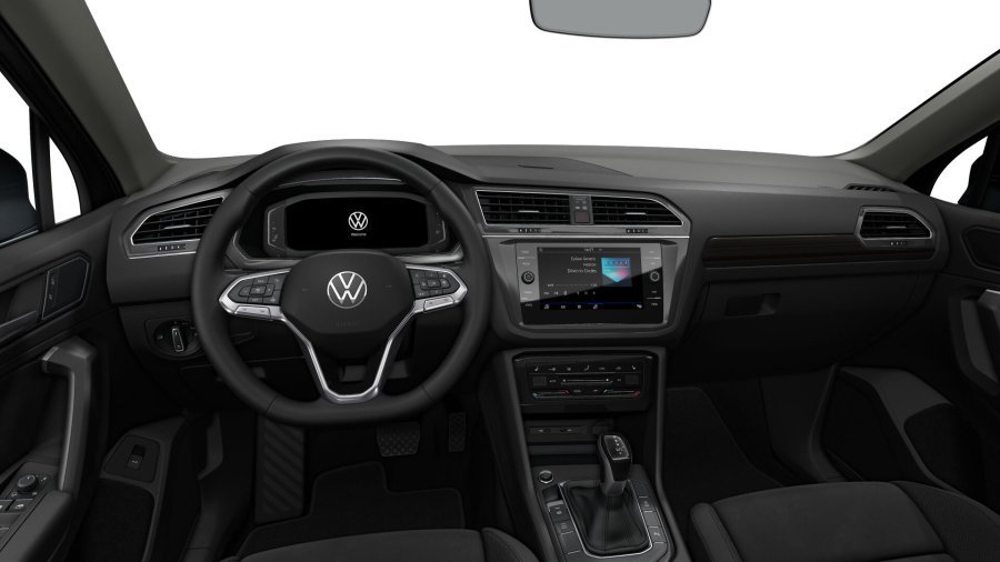 Volkswagen Tiguan Allspace, Allspace Life 1,5 TSI 110 kW 7DSG, barva černá