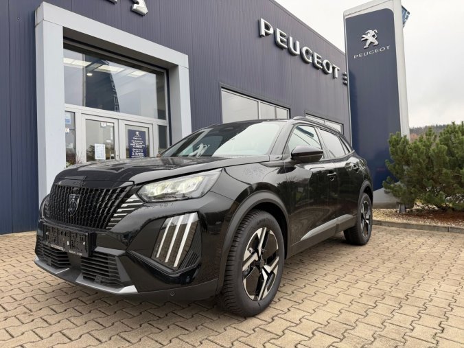 Peugeot 2008, Peugeot 2008 ALLURE PureTech 100k MAN6, barva černá