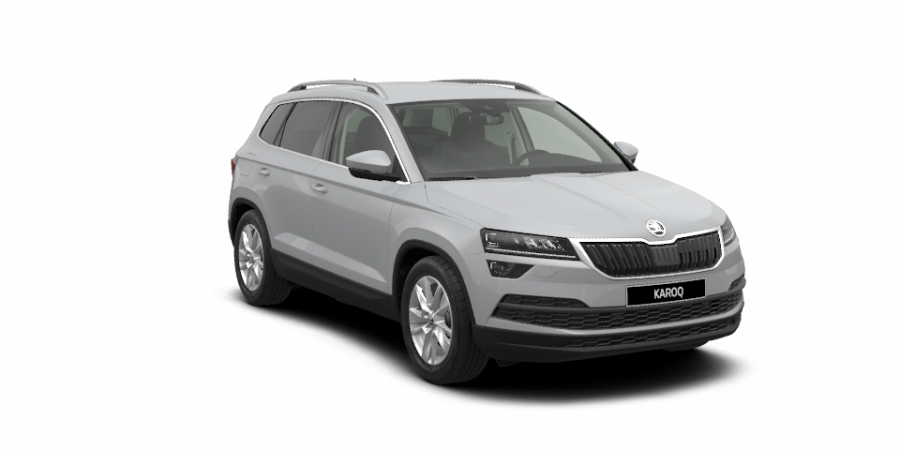 Škoda Karoq, 1,5 TSI 110 kW 7-stup. automat. 4x4, barva šedá