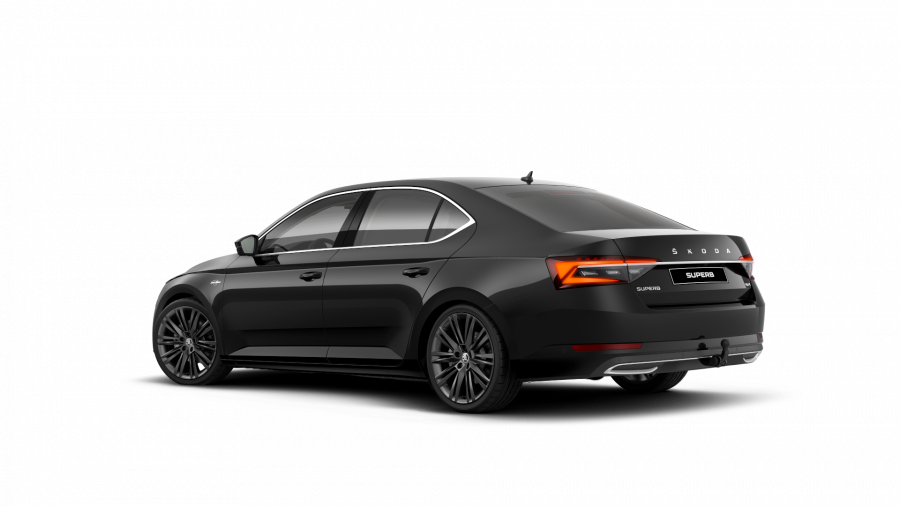 Škoda Superb, 2,0 TDI 147 kW 7-stup. automat. 4x4, barva černá