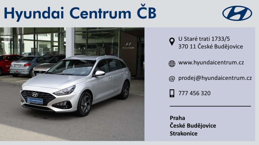 Hyundai i30, 1,5i CVVT 81 kW (95 NAT) 6 st. man, barva stříbrná