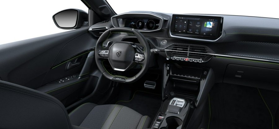 Peugeot 208, Peugeot 208 GT Hybrid 145 e-DCS6, barva žlutá
