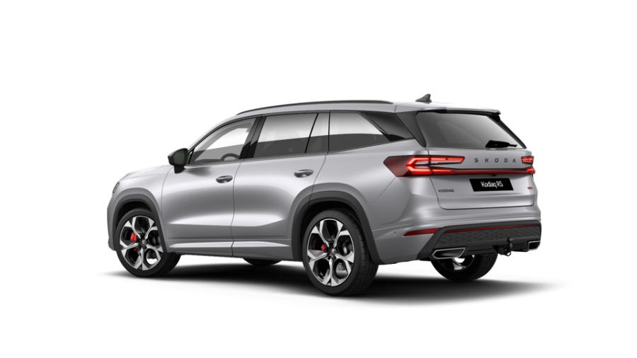 Škoda Kodiaq, 2,0 TSI 195 kW 7° automatická DSG 4x4, barva stříbrná