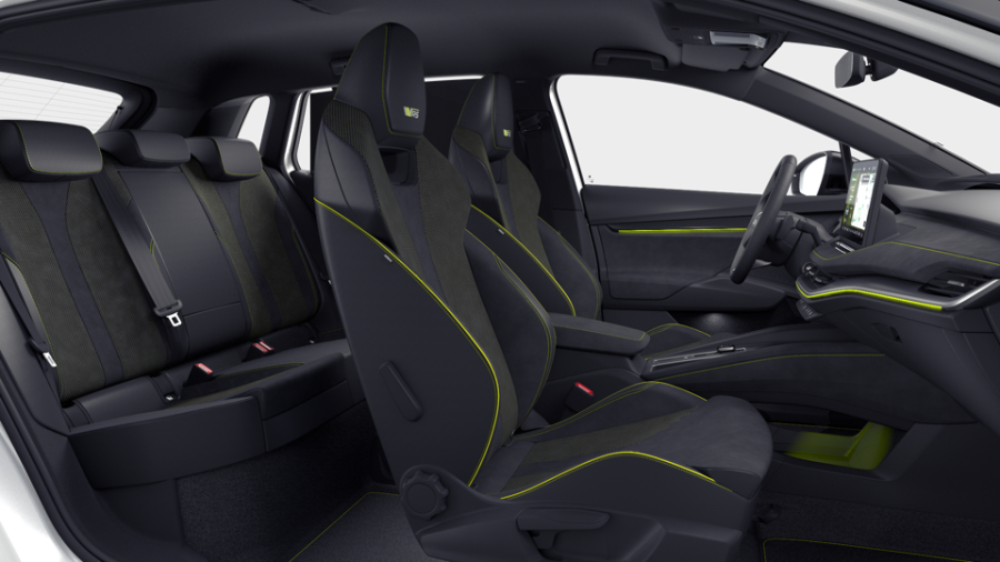 Škoda Elroq, 84 kWh 250,00 kW 1° převodovka 4x4, barva bílá