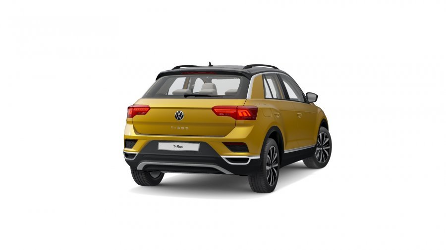 Volkswagen T-Roc, T-Roc Maraton Edition 1,0 TSI 6G, barva žlutá