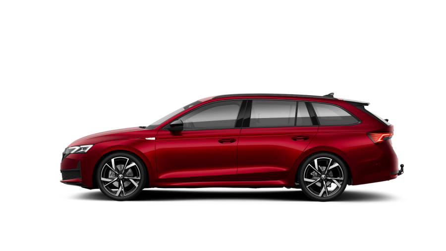 Škoda Octavia, 1,5 TSI m-HEV 110 kW 7° automatická DSG, barva červená