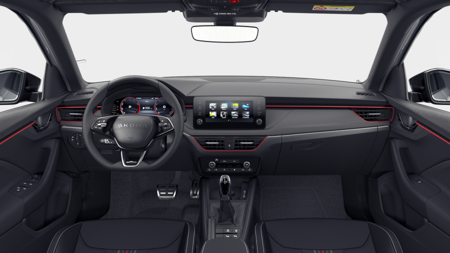 Škoda Scala, 1,0 TSI 85 kW 7° automatická DSG, barva stříbrná