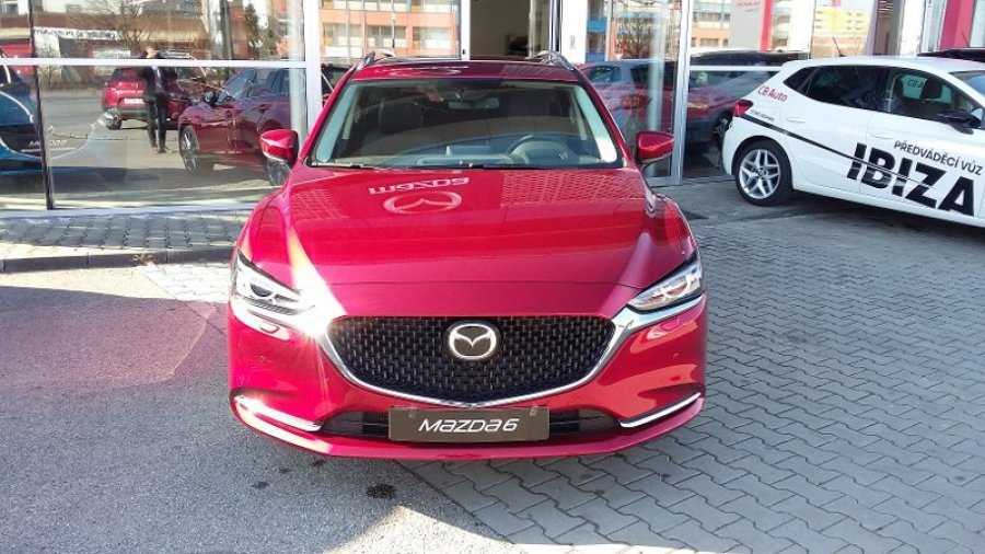 Mazda 6, 2,5 Skyactiv-G194 A/T, barva červená