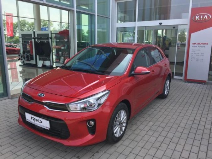 Kia Rio, 1,2 DPI Exclusive, barva bílá