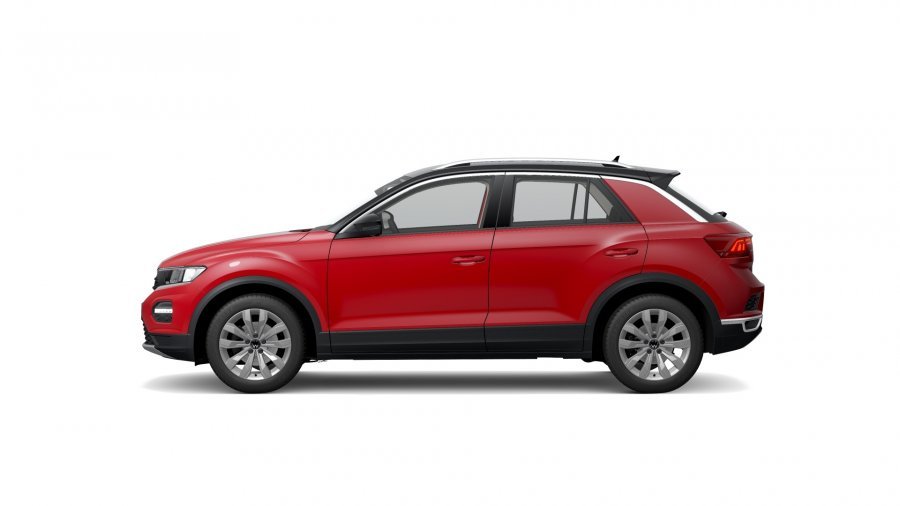 Volkswagen T-Roc, T-Roc Maraton Edition 1,5 TSI ACT 6G, barva červená