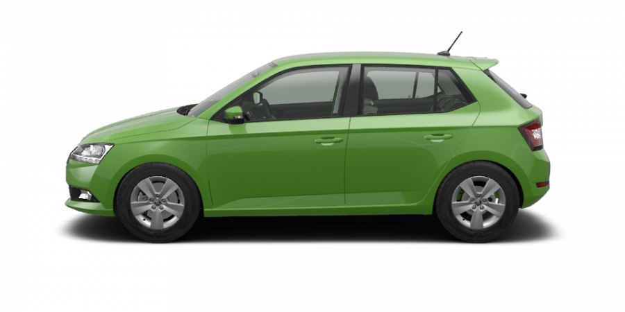 Škoda Fabia, 1,0 TSI 70 kW 5-stup. mech., barva zelená