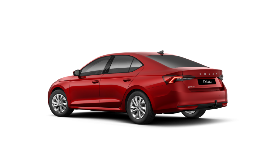 Škoda Octavia, 1,5 TSI 110 kW 6° manuální, barva červená