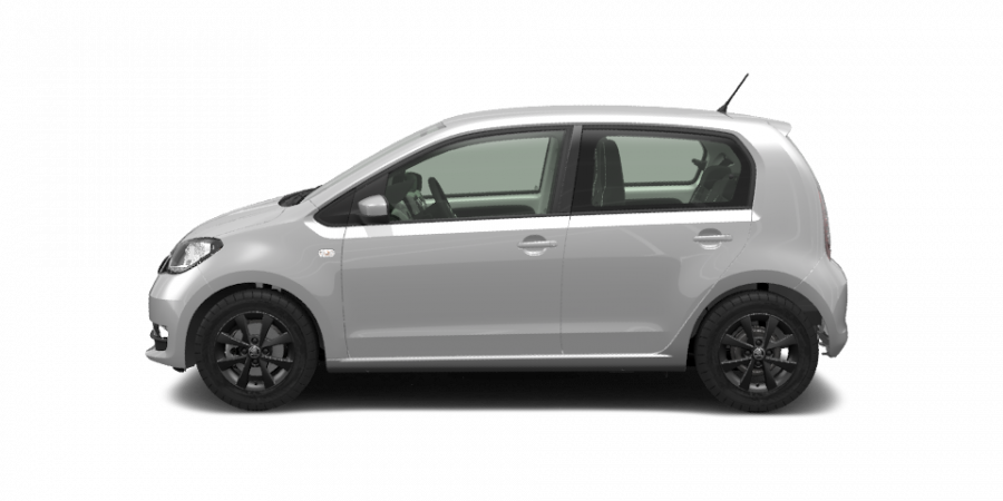 Škoda Citigo, 1,0 MPI 55 kW 5-stup. ASG, barva stříbrná