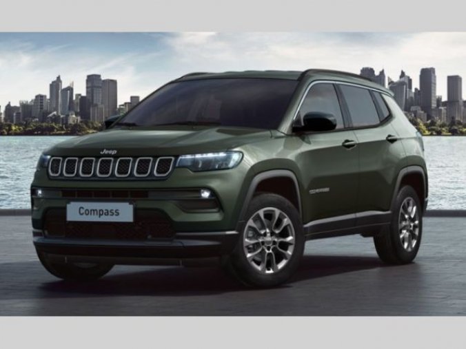 Jeep Compass, LONGITUDE 1.3 Turbo GSE 150k F, barva černá