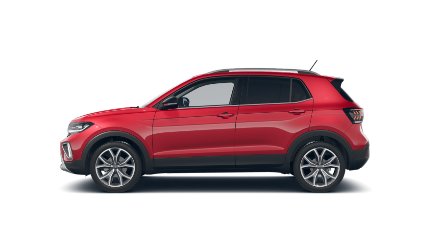 Volkswagen T-Cross, T-Cross Style 1.0 TSI 85 kW 7DSG, barva červená