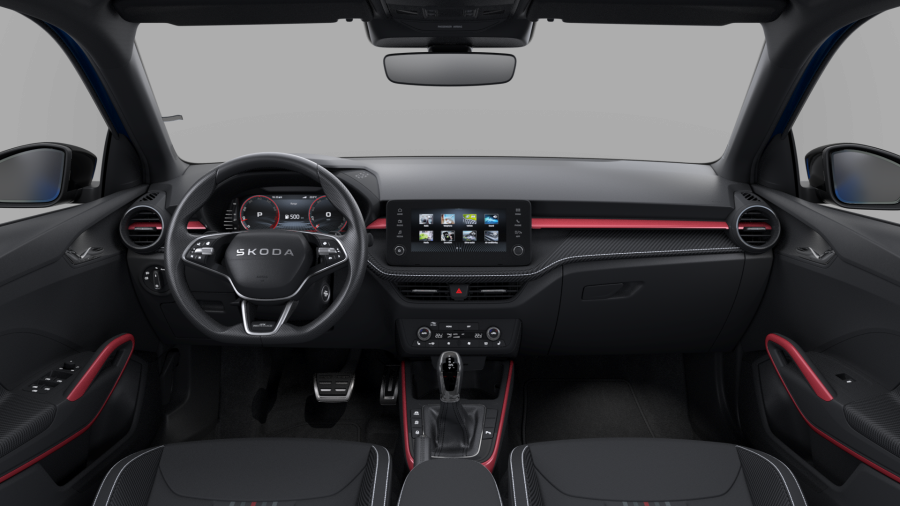 Škoda Fabia, 1,0 TSI 85 kW 7-stup. automat., barva modrá