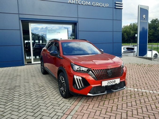 Peugeot 2008, Peugeot 2008 2008 ALLURE PureTech 130 S&S E, barva červená