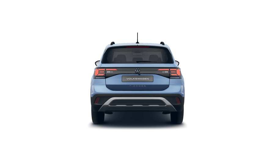 Volkswagen T-Cross, T-Cross People 1.0 TSI 85 kW 7DSG, barva modrá