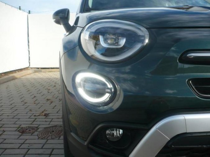 Fiat 500X, 1.0 Firefly 120k city cross, barva zelená
