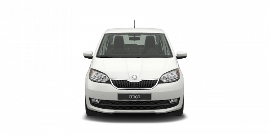 Škoda Citigo, 1,0 MPI 55 kW 5-stup. mech., barva bílá