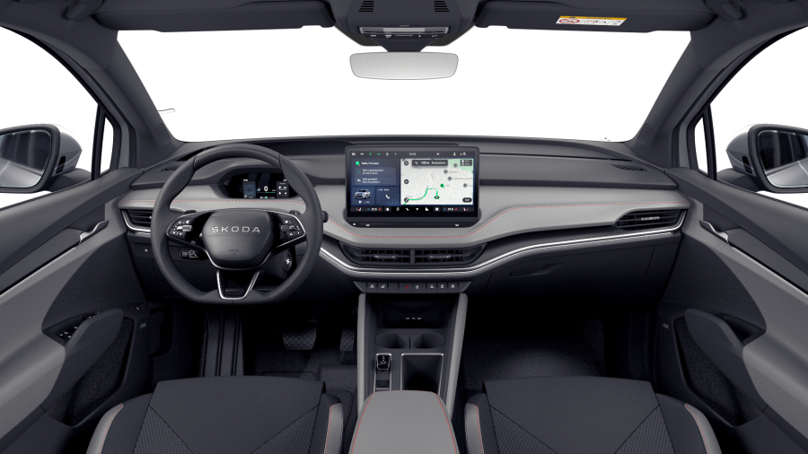 Škoda Elroq, 82 kWh 1° převodovka, barva stříbrná