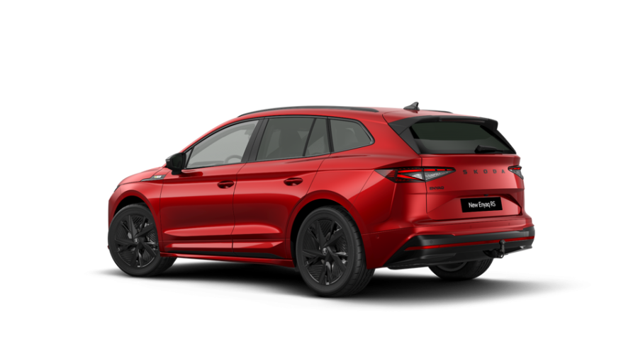 Škoda Enyaq iV, 84 kWh 250,00 kW 1° automatická 4x4, barva červená