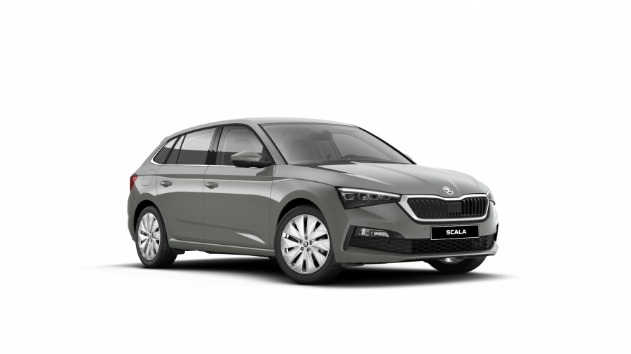 Škoda Scala, 1,0 TSI 81 KW 6-stup. mech., barva šedá