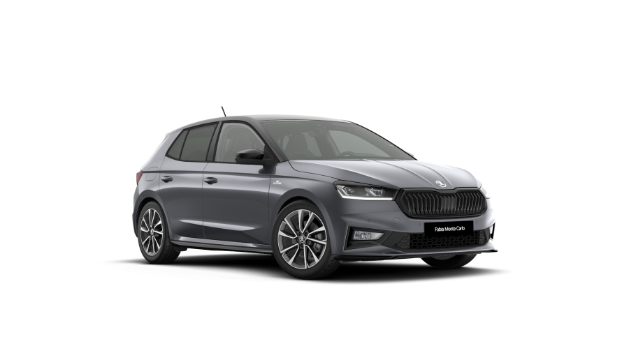 Škoda Fabia, 1,0 TSI 85 kW 7° automatická DSG, barva šedá