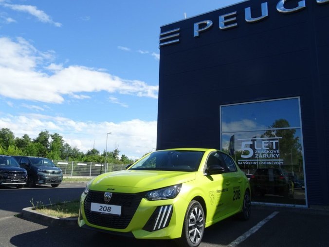 Peugeot 208, Peugeot 208 ACTIVE Hybrid 110k e-DCS6, barva žlutá