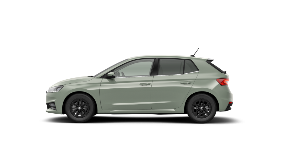 Škoda Fabia, 1,0 TSI 85 kW 7° automatická DSG, barva zelená