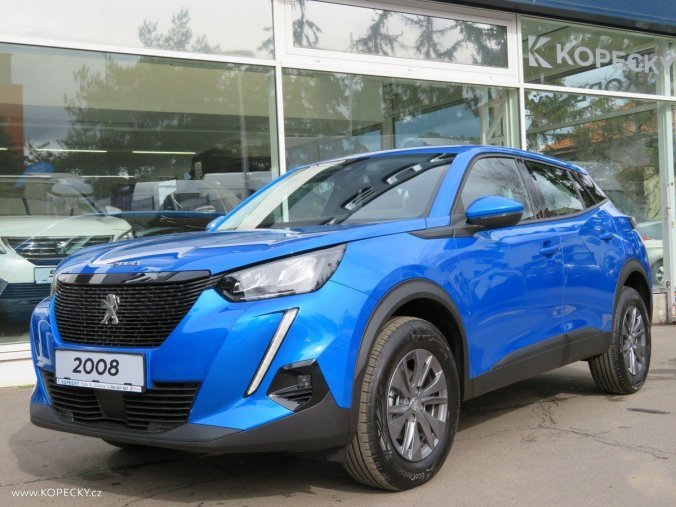 Peugeot 2008, ACTIVE 1.2 PT 130k S&S MAN6, barva modrá